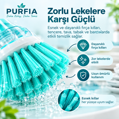 Deterjan Hazneli Bulaşık Fırçası
